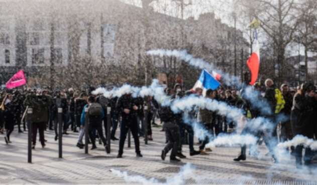 Huelga en Francia