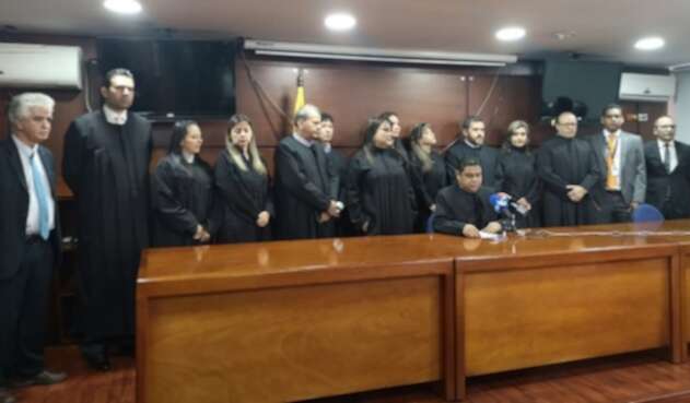 Jueces de Bogotá, se declararon inconformes por el no pago de la prima especial desde 1992