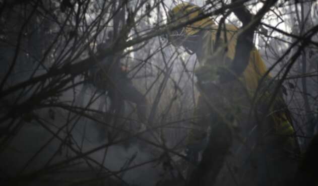 Incendio Forestal en Bogotá