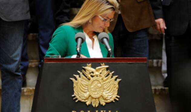 Jeanine Áñez, presidenta interina de Bolivia Jeanine Áñez, presidenta interina de Bolivia