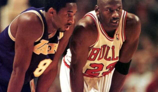 Kobe Bryant y Michael Jordan