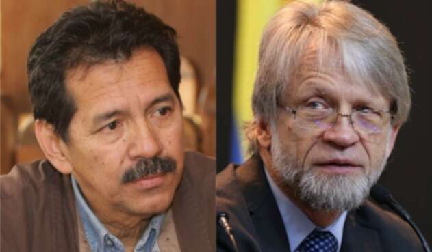 Jorge Guevara y Antanas Mockus Jorge Guevara y Antanas Mockus