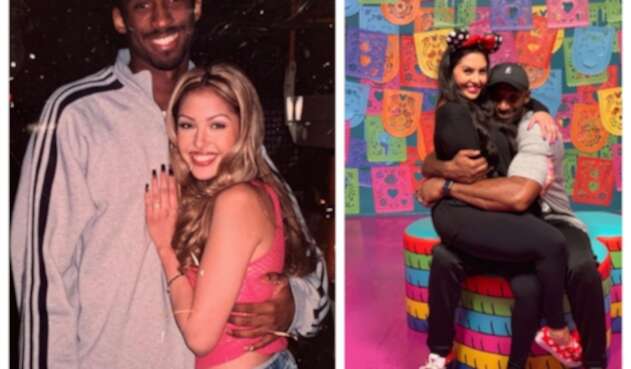 Kobe Bryant y su esposa Vanessa Bryant
