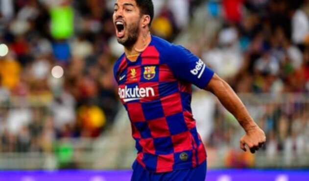 Luis Suárez, delantero del Barcelona