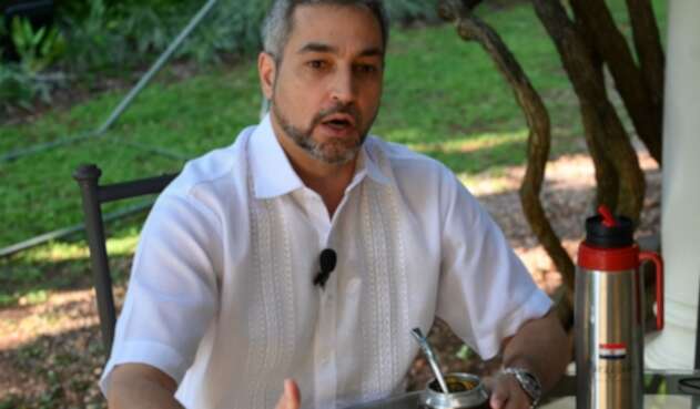 Mario Abdo Benítez, presidente de Paraguay