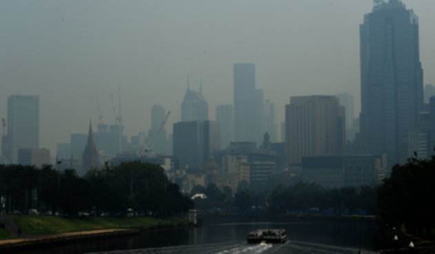 Contaminación en Melbourne, Australia