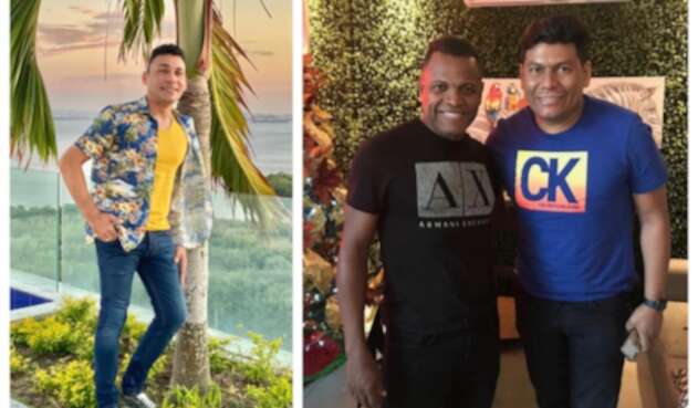 Jean Carlos Centeno, Omar Geles y Alex Manga