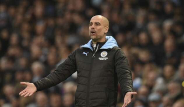 Pep Guardiola, técnico del Manchester City Pep Guardiola, técnico del Manchester City