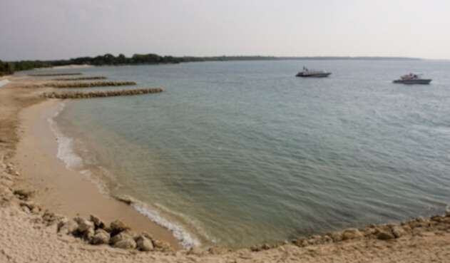 Playa Blanca en Cartagena es un patrimonio natural de Colombia.
