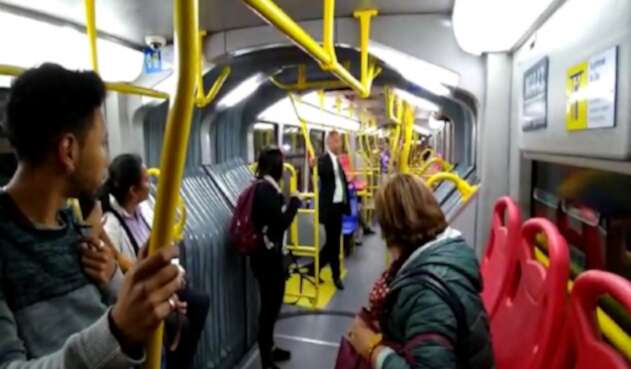 Robo en Transmilenio