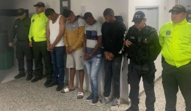 Los capturados fueron enviados a la cárcel