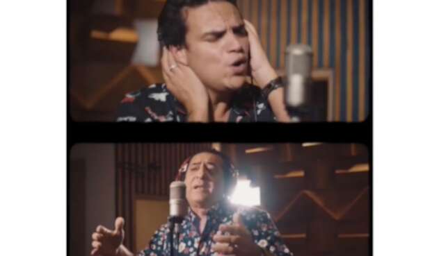Silvestre Dangond con Jorge Oñate