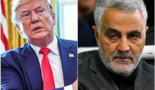 Trump y Soleimani Trump y Soleimani