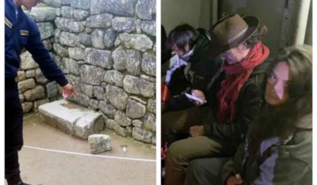 Turistas dañaron Machu Pichu