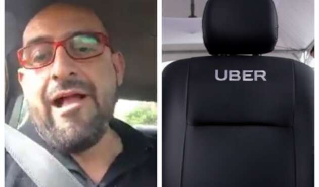 Freddy Contreras ataca a conductores de Uber Colombia