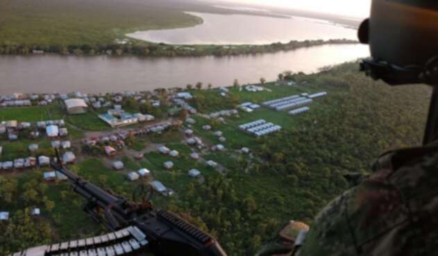 Sobrevuelos del Ejército en Chocó