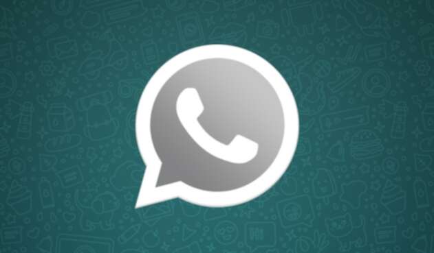 Logo oscuro de WhatsApp Logo de WhatsApp en tono oscuro