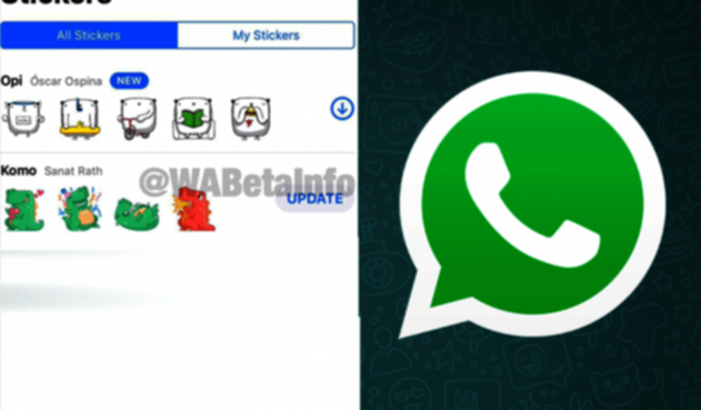 Stickers animados llegan a WhatsApp Stickers animados en WhatsApp