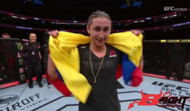 Colombiana Sabina Mazo en UFC