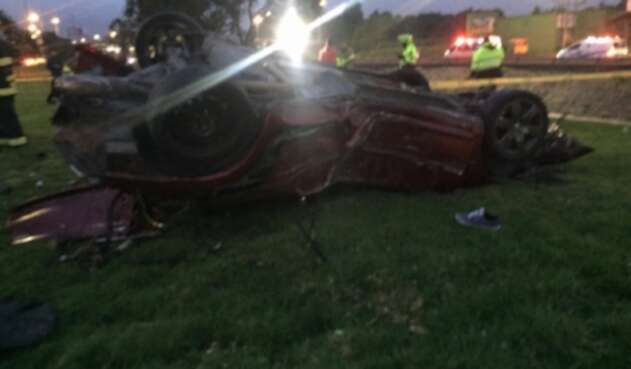 Accidente de tránsito en Bogotá