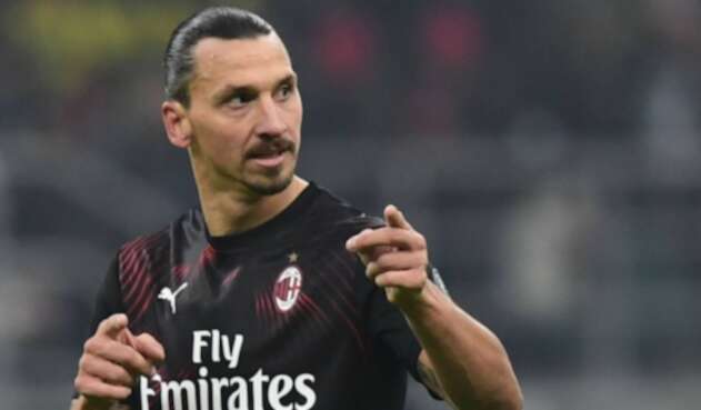 Zlatan Ibrahimovic, delantero del Milan