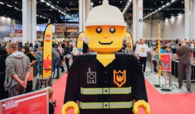 Figura del mundo de Lego