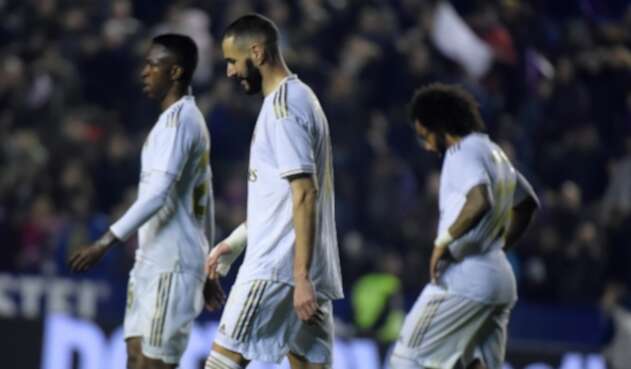 Real Madrid derrotado Real Madrid derrotado