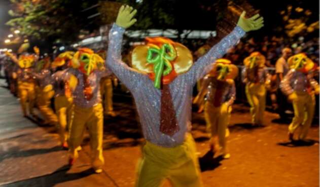 Noche de Guacherna, antes del Carnaval de Barranquilla.