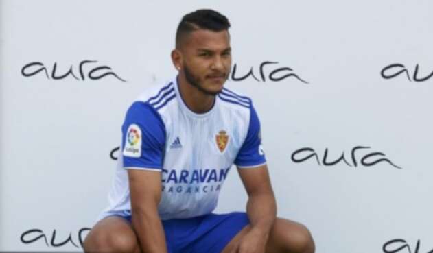 Colombiano Luis Suárez Colombiano Luis Suárez, futbolista de Real Zaragoza