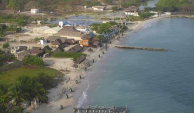 Isla Grande zona insular de Cartagena