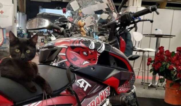 Moto robada en Bogotá