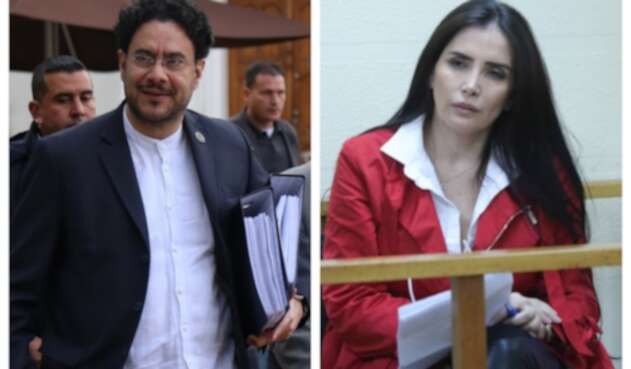 Iván Cepeda y Aida Merlano