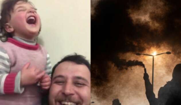 Al estilo de la vida es bella: Padre logra hacer feliz a su hija en medio de la guerra