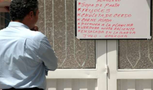 El corrientazo aumenta de precio