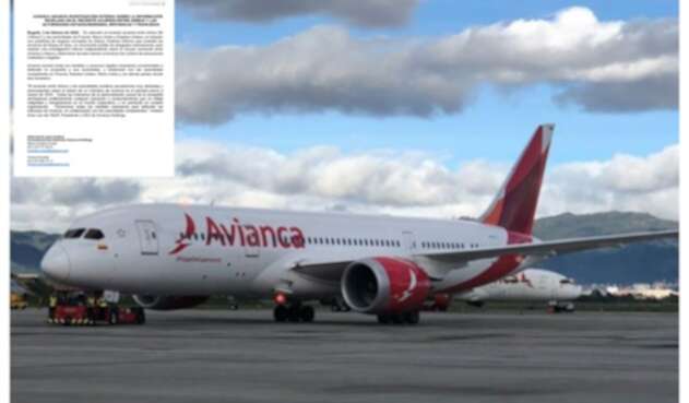 Avianca comunicado Avianca comunicado