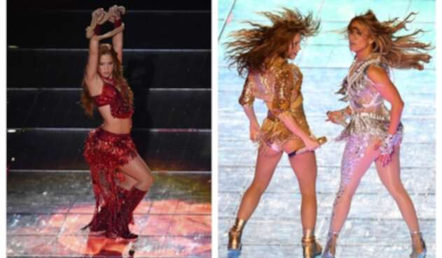 Shakira y JLo en Super Bowl