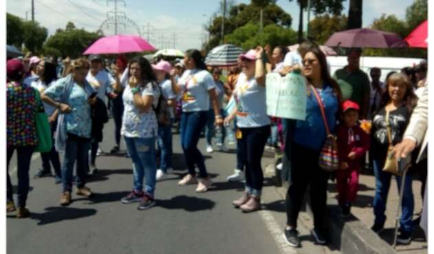 Protestas en ICBF Protestas en ICBF