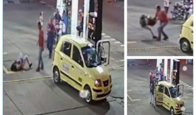 Agresión de taxista Agresión de taxista