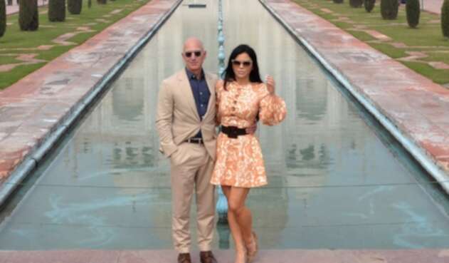 Jeff Bezos y Lauren Sánchez