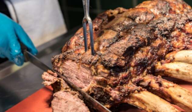 Carne a la parrilla
