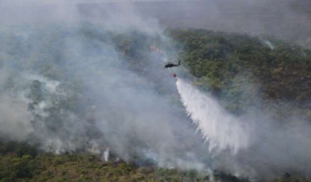 Incendio en La Macarena