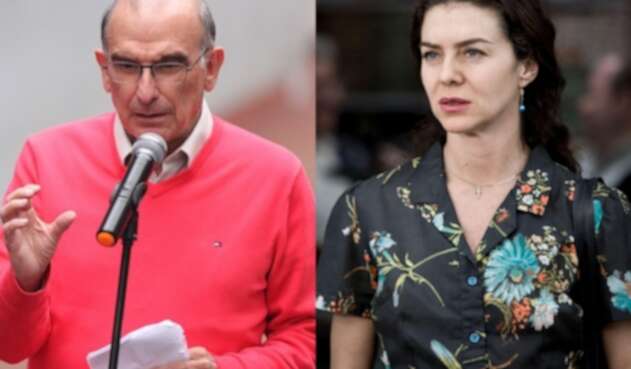 Humberto de la Calle y Margarita Rosa de Francisco