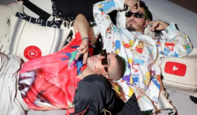 J Balvin y Bad Bunny