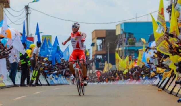 Jhonatan Restrepo ganó segunda etapa del Tour de Ruanda