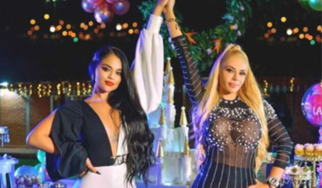 La Segura y Alexandra Mena, su madre La Segura y Alexandra Mena, su madre
