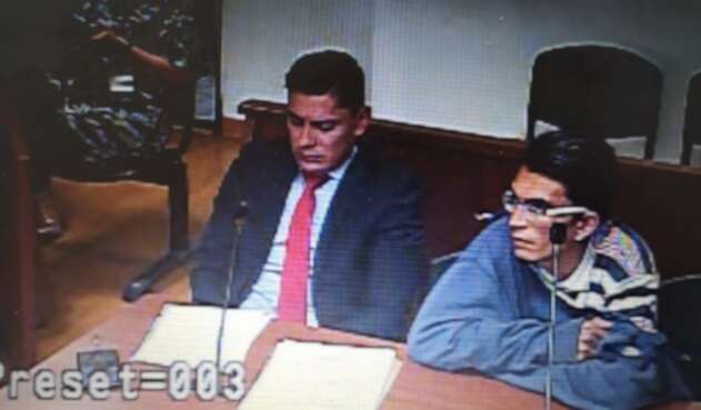 Oscar Eduardo Orjuela Pinzón es el confeso autor de la muerte de un bebé en Bogotá Oscar Eduardo Orjuela Pinzón es el confeso autor de la muerte de un bebé en Bogotá.