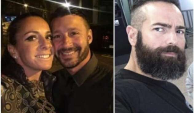 Rosa Peral y su esposo, Pedro Rodríguez (Izq). Alberto López (Der)