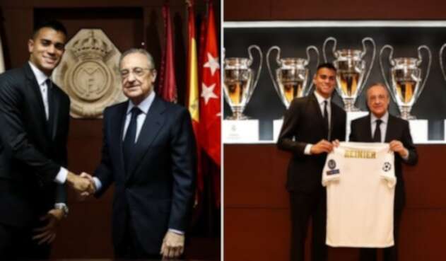Reinier, presentado en el Real Madrid
