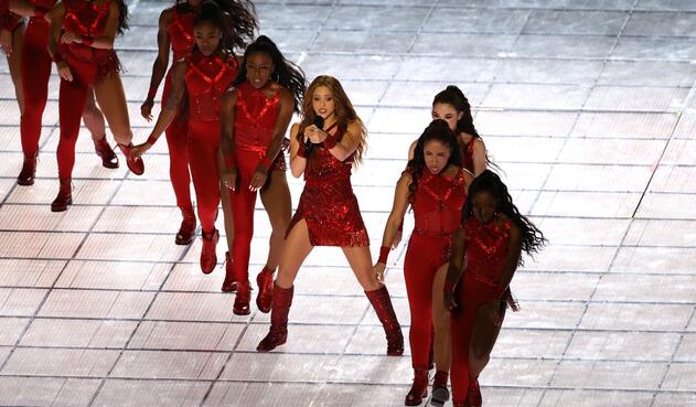 Shakira en Superbowl
