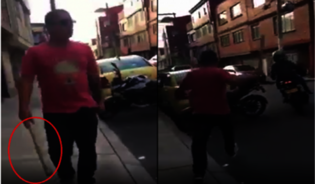 Taxista amenza a conductor de Picap